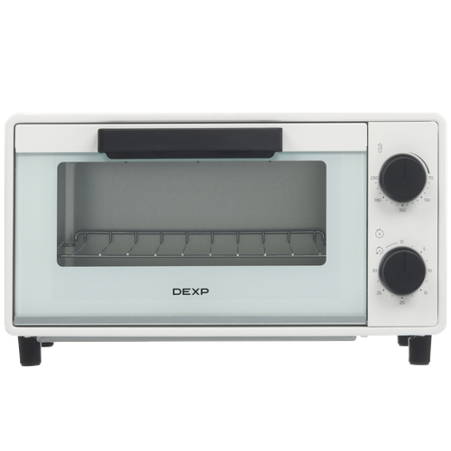 Купить Мини-печь DEXP EO-900W белый в интернет-магазине DNS. Характеристики, цена DEXP EO-900W | 9089176.