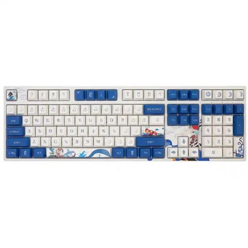 Купить Клавиатура  проводная Varmilo VEA108 Lovebirds-I цвет белый в интернет-магазине DNS. Характеристики, цена Varmilo VEA108 Lovebirds-I | 9214514.