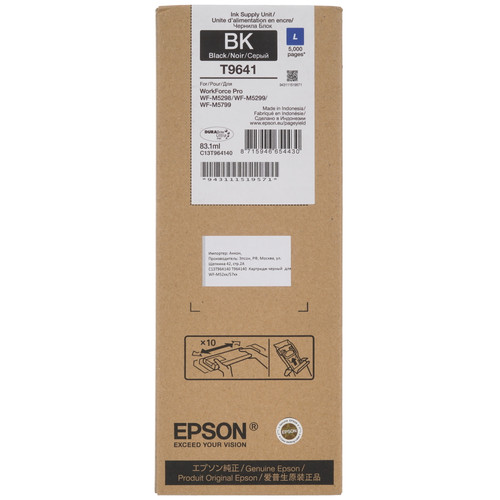 Купить Картридж Epson C13T964140 черный в интернет-магазине DNS. Характеристики, цена Epson C13T964140 | 9904570.