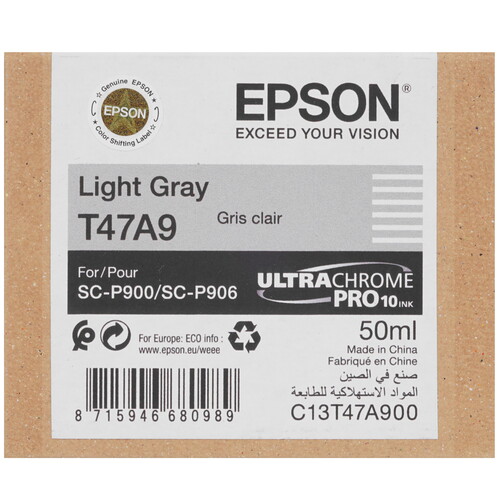 Купить Картридж Epson T47A светло-серый в интернет-магазине DNS. Характеристики, цена Epson T47A | 4821534.