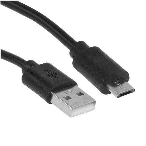 Купить Кабель круглый Cablexpert micro USB - USB Type-A черный 1 м в ...