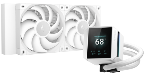 Купить Система охлаждения DEEPCOOL MYSTIQUE 240 WH  белая в интернет-магазине DNS. Характеристики, цена DEEPCOOL MYSTIQUE 240 WH | 5600531.