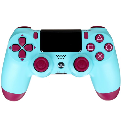 Купить Геймпад беспроводной Dualshock 4 Berry Blue Ver.2 [для PS4/PS3/PC, microUSB, Bluetooth, вибрация, цвет бирюзовый] в интернет-магазине DNS. Характеристики, цена  | 4729780.