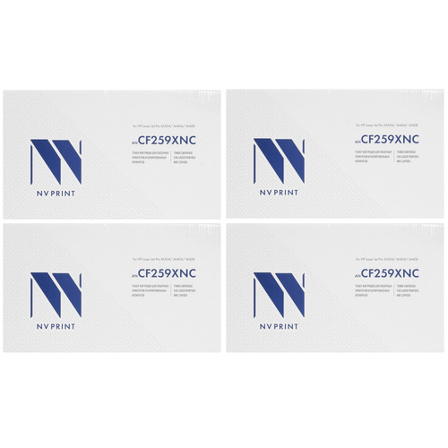 Купить Картридж лазерный NV Print NV-CF259XNC-SET4 черный в интернет-магазине DNS. Характеристики, цена NV Print NV-CF259XNC-SET4 | 5644111.