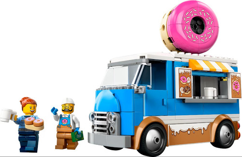 Купить Конструктор LEGO City Фургон с пончиками в интернет-магазине DNS. Характеристики, цена LEGO City Фургон с пончиками | 9323827.