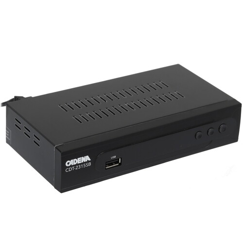 Купить Приставка для цифрового ТВ Cadena CDT-2315SB черный в интернет-магазине DNS. Характеристики, цена Cadena CDT-2315SB | 9093561.