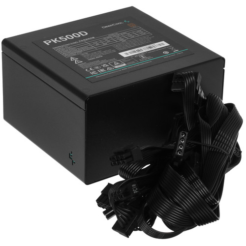 Купить Блок питания DEEPCOOL PK500D [R-PK500D-FA0B-EU] черный в интернет-магазине DNS. Характеристики, цена DEEPCOOL PK500D | 5023968.