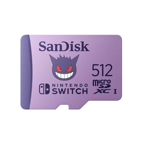 Купить Карта памяти Sandisk Pokemon microSDXC 512 ГБ [SDSQXAO-512G-GN6ZK] в интернет-магазине DNS. Характеристики, цена  | 5635941.