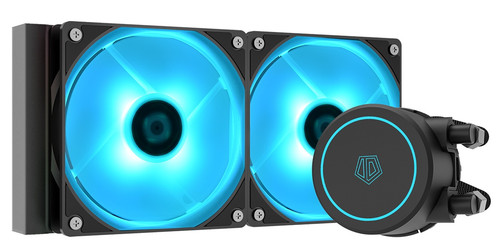 Купить Система охлаждения ID-COOLING AURAFLOW X 240 EVO черная в интернет-магазине DNS. Характеристики, цена ID-COOLING AURAFLOW X 240 EVO | 5028212.