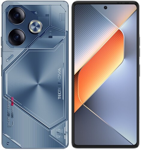 Купить 6.8" Смартфон Tecno POVA 6 256 ГБ синий в интернет-магазине DNS. Характеристики, цена Tecno POVA 6 | 5456323.