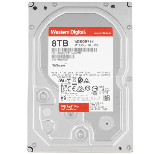 Купить 8 ТБ Жесткий диск WD Red Pro [WD8005FFBX] в интернет-магазине DNS. Характеристики, цена WD Red Pro | 5463790.