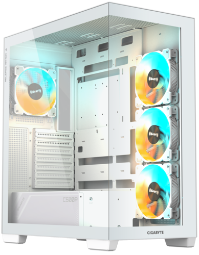 Купить Корпус GIGABYTE C500 PANORAMIC STEALTH ICE [GB-C500PI ST] белый в интернет-магазине DNS. Характеристики, цена GIGABYTE C500 PANORAMIC STEALTH ICE | 5611542.