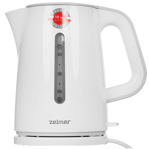 Купить Электрочайник Zelmer ZCK7620S серый в интернет-магазине DNS. Характеристики, цена Zelmer ZCK7620S | 9113697.