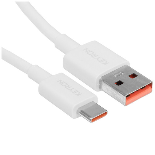 Купить Кабель KEYRON USB Type-C - USB Type-A белый в интернет-магазине DNS. Характеристики, цена KEYRON | 9350147.