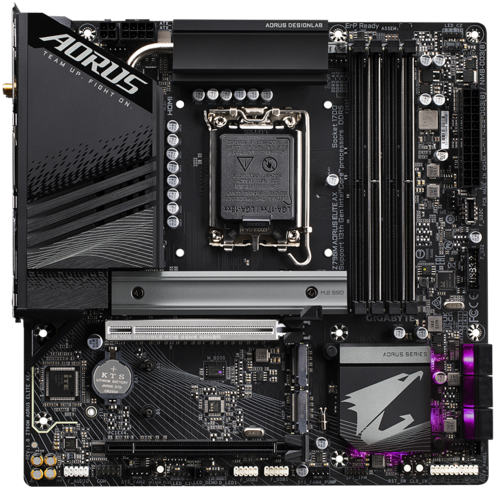 Купить Материнская плата GIGABYTE Z790M AORUS ELITE AX в интернет-магазине DNS. Характеристики, цена GIGABYTE Z790M AORUS ELITE AX | 5455034.