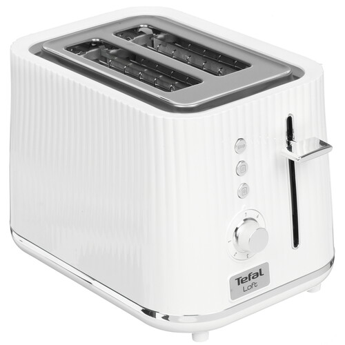 Купить Тостер Tefal Loft 2S TT761138 белый в интернет-магазине DNS. Характеристики, цена Tefal Loft 2S TT761138 | 9071488.