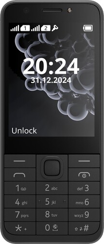 Купить Сотовый телефон Nokia 230 (2024) черный/серый в интернет-магазине DNS. Характеристики, цена Nokia 230 (2024) | 5489407.