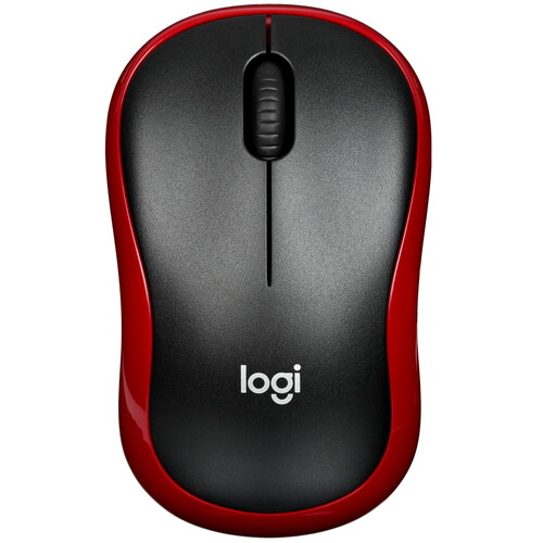 Купить Мышь беспроводная Logitech M185 [910-002633] красный в интернет-магазине DNS. Характеристики, цена Logitech M185 | 5462422.