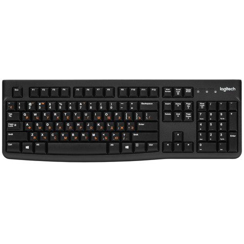 Купить Клавиатура  проводная Logitech K120 в интернет-магазине DNS. Характеристики, цена Logitech K120 | 5453007.