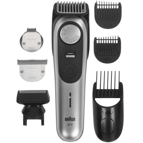 Купить Триммер Braun BT9560 серебристый/черный в интернет-магазине DNS. Характеристики, цена Braun BT9560 | 9400633.