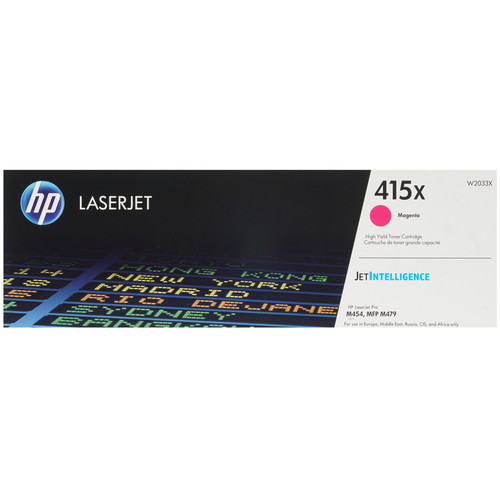 Купить Картридж лазерный HP 415X (W2033X) пурпурный в интернет-магазине DNS. Характеристики, цена HP 415X (W2033X) | 1381745.