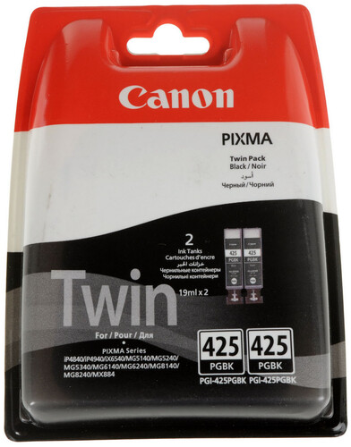 Купить Набор картриджей Canon PGI-425PGBK черный в интернет-магазине DNS. Характеристики, цена Canon PGI-425PGBK | 0199970.