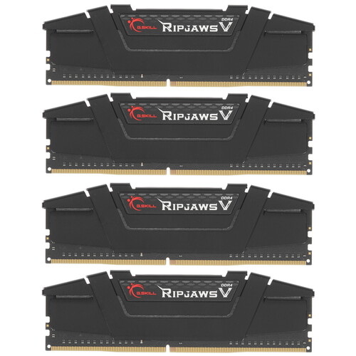 Купить Оперативная память G.Skill Ripjaws V [F4-3600C18Q-32GVK] 32 ГБ в интернет-магазине DNS. Характеристики, цена G.Skill Ripjaws V | 4725915.
