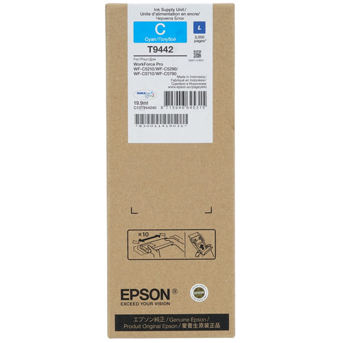 Купить Картридж Epson T944 голубой в интернет-магазине DNS. Характеристики, цена Epson T944 | 1343653.
