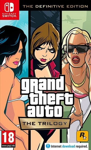 Купить Игра Grand Theft Auto: The Trilogy - The Definitive Edition (Switch) в интернет-магазине DNS. Характеристики, цена Grand Theft Auto: The Trilogy - The Definitive Edition | 5013562.