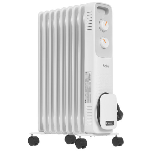 Купить Масляный обогреватель Ballu Deluxe BOH/DL-09W белый в интернет-магазине DNS. Характеристики, цена Ballu Deluxe BOH/DL-09W | 9353175.