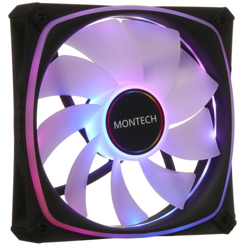 Купить Реверсный вентилятор Montech RX120 PRO [RX120 PRO (B)] черный в интернет-магазине DNS. Характеристики, цена Montech RX120 PRO | 5637658.