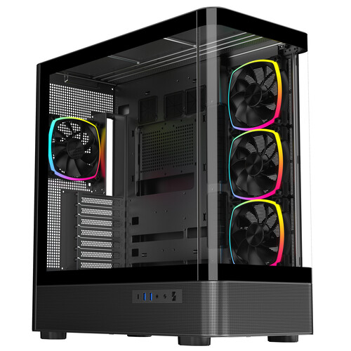 Купить Корпус ARDOR GAMING Crystal CG1  черный в интернет-магазине DNS. Характеристики, цена ARDOR GAMING Crystal CG1 | 9263602.