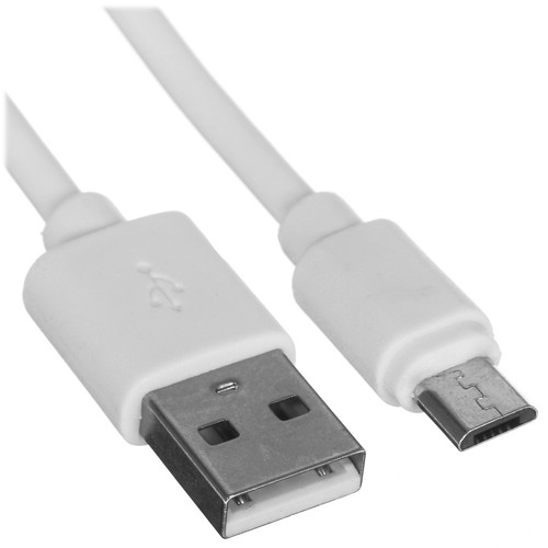 Купить Кабель FinePower micro USB-B - USB Type-A белый 3 м в интернет-магазине DNS. Характеристики, цена FinePower | 4834159.