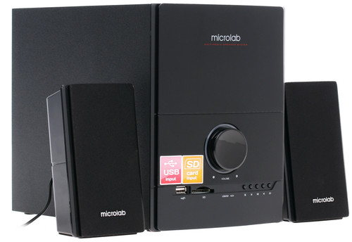 Купить Колонки Microlab M500U черный в интернет-магазине DNS. Характеристики, цена Microlab M500U | 0129360.