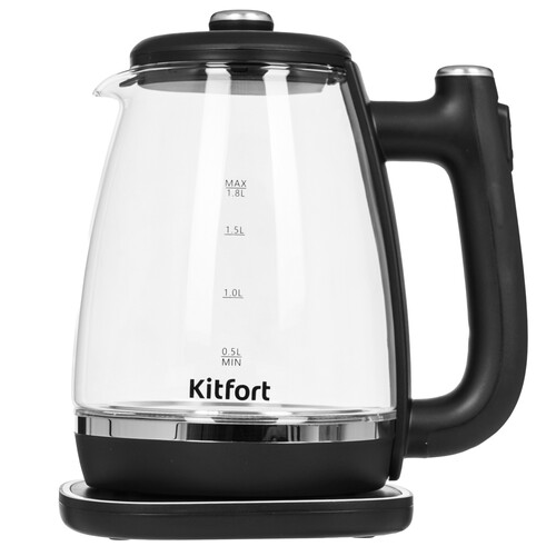 Купить Электрочайник Kitfort KT-6728 черный в интернет-магазине DNS. Характеристики, цена Kitfort KT-6728 | 9220563.