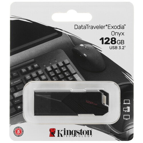 Купить Память USB Flash 128 ГБ Kingston DataTraveler Exodia Onyx [DTXON/128GB] в интернет-магазине DNS. Характеристики, цена Kingston DataTraveler Exodia Onyx | 5409042.