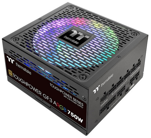 Купить Блок питания Thermaltake  Toughpower GF3 ARGB 750W Gold - TT Premium Edition [PS-TPD-0750F4FAGE-1] черный в интернет-магазине DNS. Характеристики, цена Thermaltake  Toughpower GF3 ARGB 750W Gold - TT Premium Edition | 5455407.