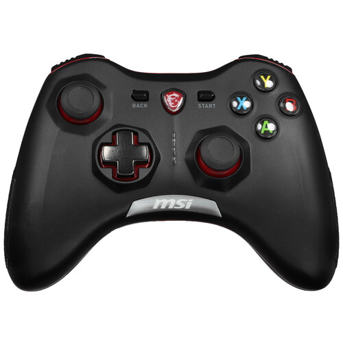 Купить Геймпад беспроводной/проводной MSI Force GC30 черный в интернет-магазине DNS. Характеристики, цена MSI Force GC30 | 1289628.