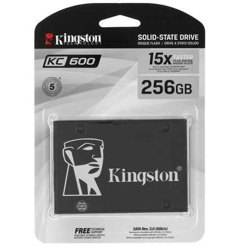 Купить 256 ГБ 2.5" SATA накопитель Kingston KC600 [SKC600/256G] в интернет-магазине DNS. Характеристики, цена Kingston KC600 | 5046296.
