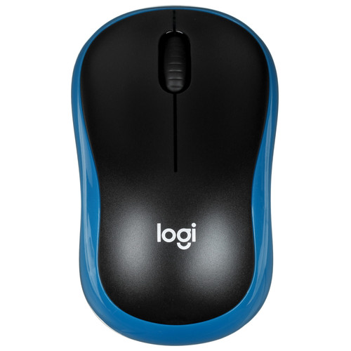 Купить Мышь беспроводная Logitech M186 [910-004132] синий в интернет-магазине DNS. Характеристики, цена Logitech M186 | 5053857.