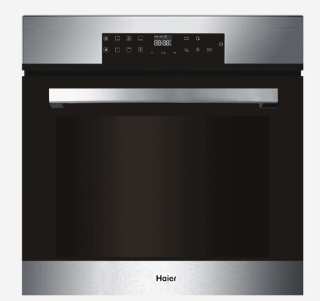 Купить Электрический духовой шкаф Haier HOX-T11HGBX серебристый в интернет-магазине DNS. Характеристики, цена Haier HOX-T11HGBX | 1373767.