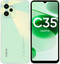 6.6" Смартфон realme C35 128 ГБ зеленый [ядер - 8x(2 ГГц), 4 ГБ, 2 SIM, IPS, 2408x1080, камера 50+2+0.3 Мп, NFC, 4G, GPS, FM, 5000 мА*ч]
