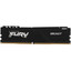 Оперативная память Kingston FURY Beast Black [KF432C16BB/16 -SP] 16 ГБ [DDR4, 16 ГБx1 шт, 3200 МГц, 16(CL)-20-20]