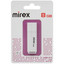 Память USB Flash 8 ГБ Mirex LINE WHITE [13600-FMULWH08] [USB 2.0/USB Type-A, до 35 Мбайт/сек, монолит с колпачком, металл]