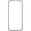 Защитное стекло Aceline для экрана Apple iPhone 16 Plus [2.5D, олеофобное покрытие, цвет рамки - черный, в комплекте: 1 шт]