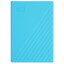 4 ТБ Внешний HDD WD My Passport [WDBPKJ0040BBL-WESN] [2.5", USB 3.2 Gen 1 Type-A, синий]