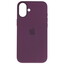 Накладка  Apple Silicone Case для Apple iPhone 16 Plus фиолетовый [микрофибра, ТПУ]