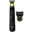 Триммер Philips OneBlade QP6531/70 черный/желтый [длина стрижки до 10 мм, установок длины - 14, насадок - 3 шт, питание - от аккумулятора]