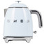 Электрочайник Smeg KLF05PBEU голубой [0.8 л, 1400 Вт, скрытый нагревательный элемент, фильтр, материал корпуса - металл\пластик]