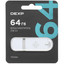 Память USB Flash 64 ГБ DEXP PW2064 [USB 2.0/USB Type-A, до 20 Мбайт/сек, монолит с колпачком, пластик]